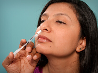 Nasal vaccines can be easily updated with new variants in the virus