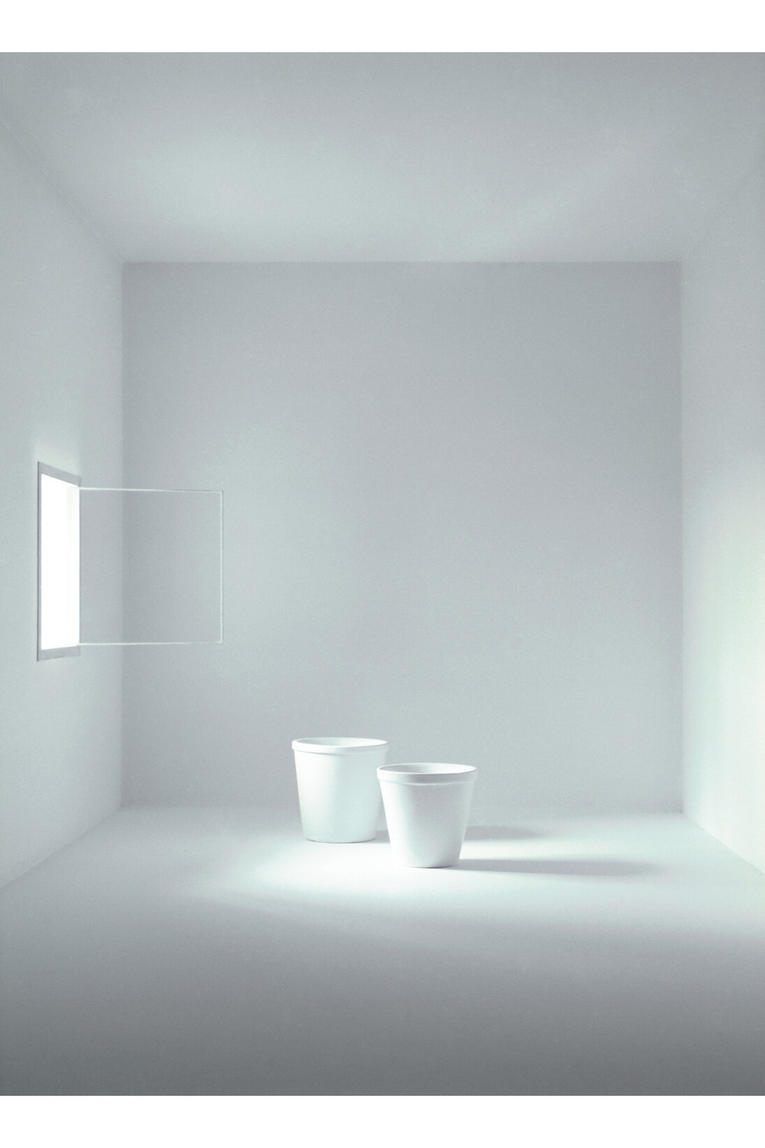 Mayumi Terada, two flowerpots and window, 151801p, 2015, 56 x 40 cm, pigment inkjet print