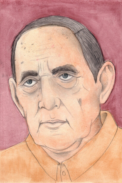 Retrato de Miguel Delibes