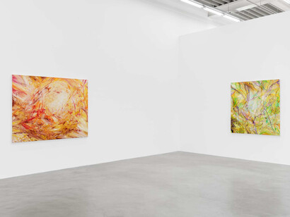Sylvia Ong, The light between us, exhibition view. Courtesy of Almine Rech 