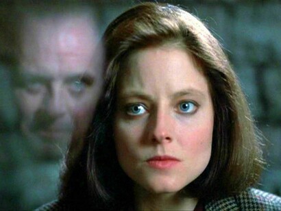 Jodie Foster en “El silencio de los corderos”.