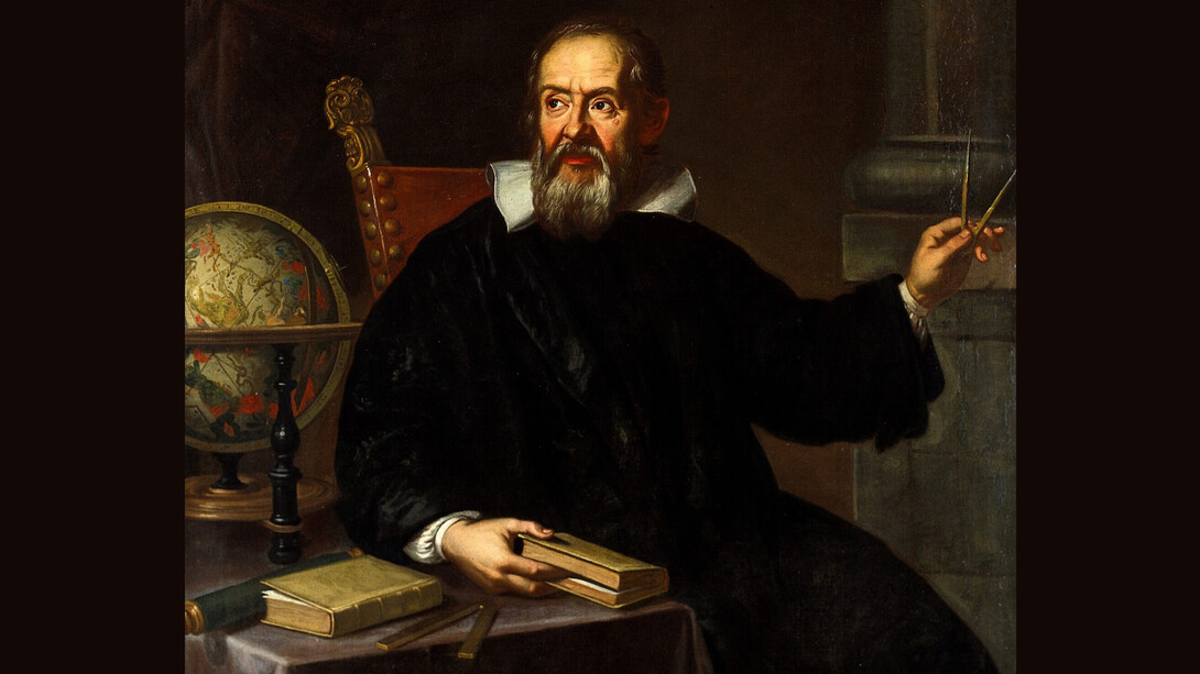 Galileo Galilei dépeint par un peintre italien du 17ème siècle