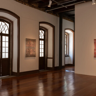 Vivian Caccuri, Nocetra, vista da exposição. Cortesia da Galeria A Gentil Carioca