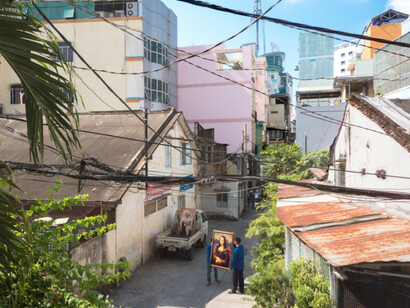 Hotel Window. Courtesy of ClampArt Gallery