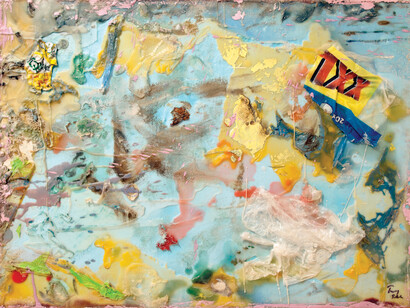 Terry Setch, Rock Pool 2, 2013, Mixed Media, 61 x 82 cm, © Terry Setch, courtesy of Flowers Gallery