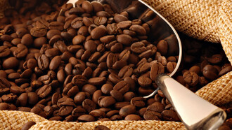 Granos de café colombiano