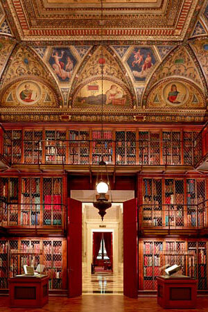 Pierpont Morgan's 1906 Library. Courtesy of Morgan Museum