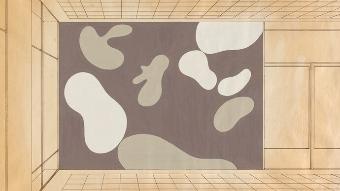 Hans Arp’s Constellations II. Courtesy of Harvard Art Museums