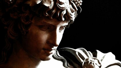 Il volto di Dioniso, scultura, origine [unknown] 