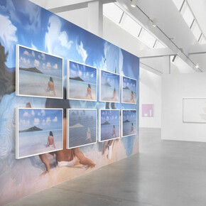 Exhibition view "Behind the Screen“, Photo: Jens Ziehe
