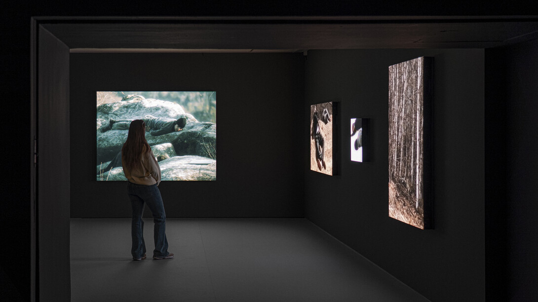 Roman Khimei and Yarema Malashchuk, Pedagogies of war, exhibition view. Courtesy of Museo Thyssen-Bornemisza