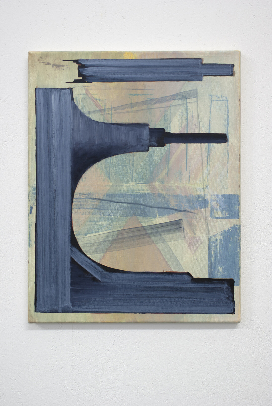 Tobias Buckel, Profil, 2013, oil on canvas, 51 x 40 cm © Peter von Kant and the artist