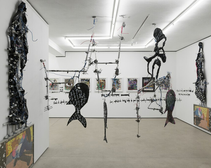 Debo Eilers, Exhibition view. Courtesy of Wentrup