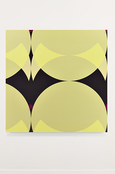 Tim Head, Black Light 4, 2014, Unique UV inkjet print on acrylic, 150 × 150 cm