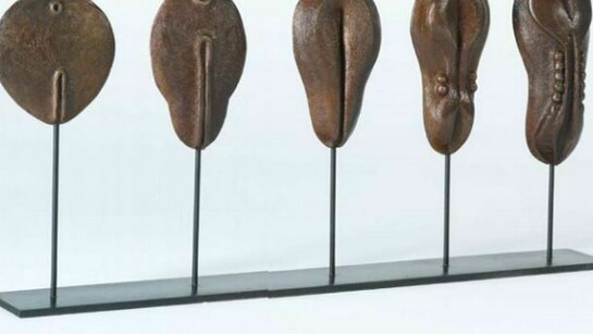 CS 6-10 Maquettes by Briony Marshall, 13.8cm high, Bronze, Edition of 25