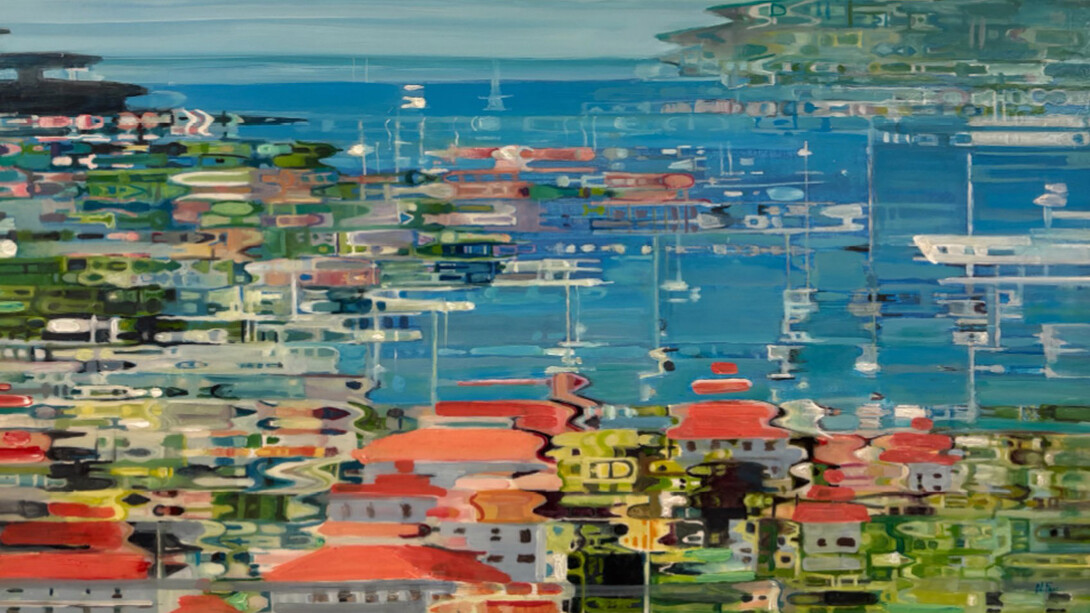 Nadia Fanelli, Harbour view (detail), 2025. Courtesy of Space Gallery St Barth