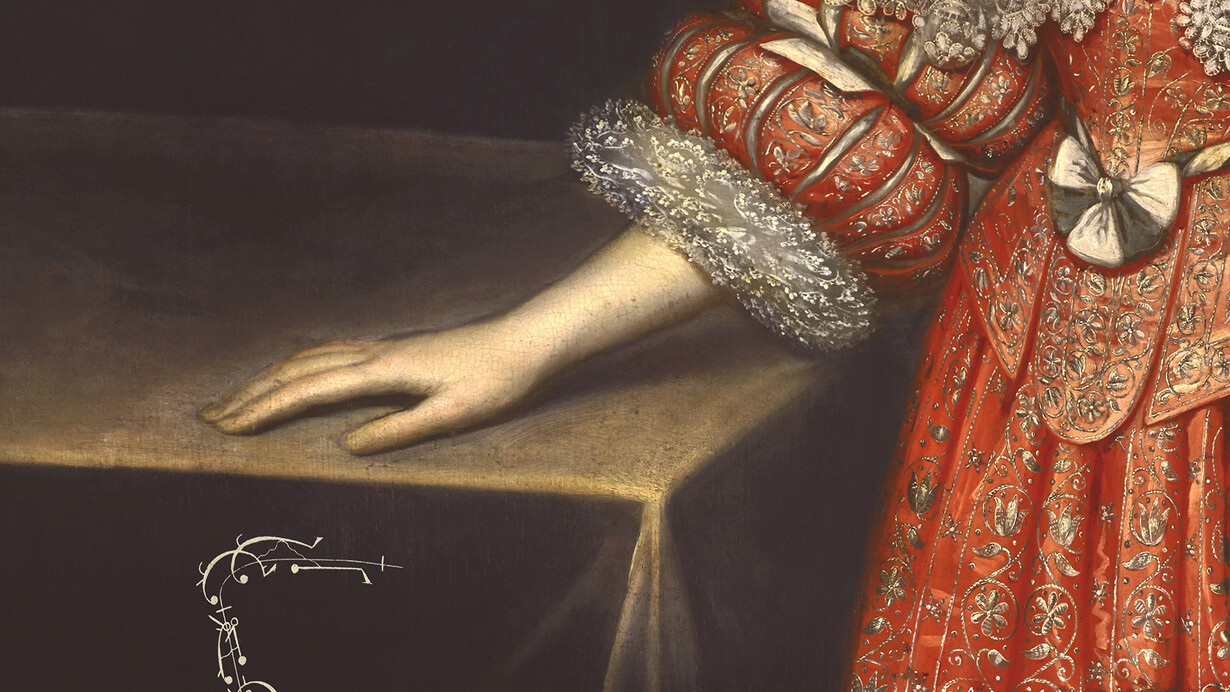 Tessa Traeger, The Calligraphy of Dance 8 (detail), Silver Thread 1630
