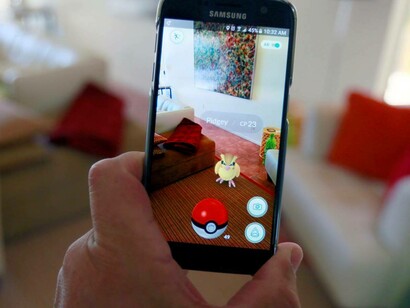 Cazando un Pokemón en casa