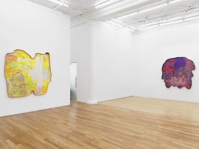 James Benjamin Franklin, Primary, exhibition view. Courtesy of Broadway Gallery