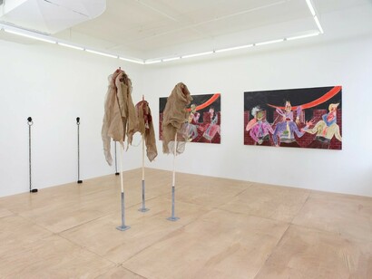 Daniele Milvio, Exhibition view. Courtesy of Downs & Ross