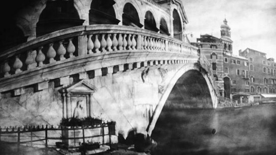 Laura Fiorio, Pinhole 014 / Rialto, Venezia, 1’20”, 2010, Pinhole photograph on 100% cotton, inkjet Hanemuhle Baryte, 27.8 × 22.4 cm, Edition of 4 + 2AP, copyright the Artist, courtesy of Belmacz Ltd
