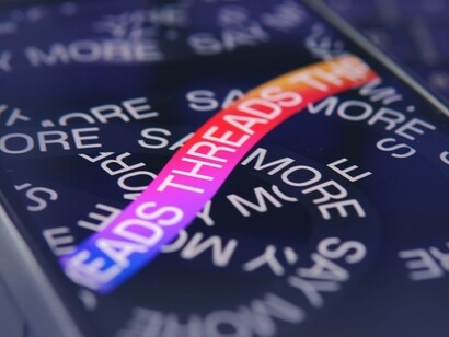 Tela inicial do Threads. A expectativa é que, com o tempo, a publicidade no Threads se expanda e se integre de maneira fluida ao restante das plataformas da Meta
