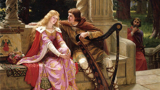 Tristano e Isotta, opera di Edmund Blair Leighton, 1902