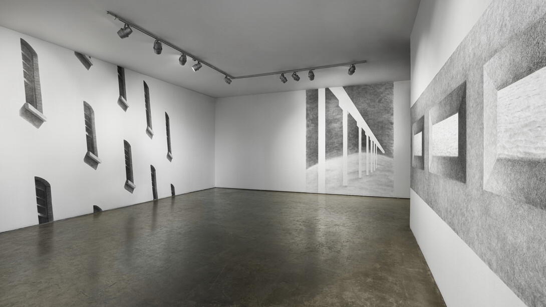 Kate Teale, Vanishing points, exhibition view. Courtesy of Smack Mellon. Photo by Etienne Frossard