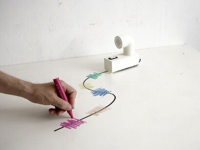 Yuri Suzuki (Japanese, born 1980). Color Chaser. 2010-2013. Plastic and electronics components. 1 15/16 × 5 1/16 × 5 1/16″ (5 × 12.8 × 12.8 cm). The Museum of Modern Art, New York. Gift of the designer.
