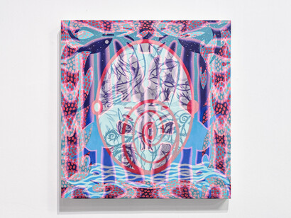 Various artists, Gravitational carnation, exhibition view. Courtesy of Pilot Gallery