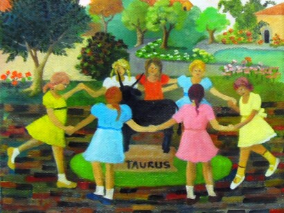 Constância Nèry. Encontro internacional de arte ao redor do touro en Sousel