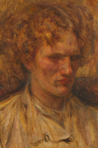 Nakamura Tsune, Portrait of Vasilii Eroshenko, 1920. Courtesy of the National Museum of Modern Art