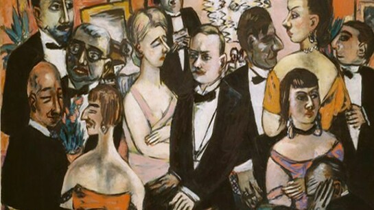 Max Beckmann, Paris Society, 1931. Oil on canvas, 109,2 x 175,6 cm., Solomon R. Guggenheim Museum, New York.