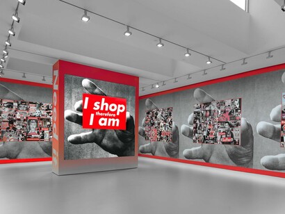 Installation view, Barbara Kruger, David Zwirner, New York, 2022
