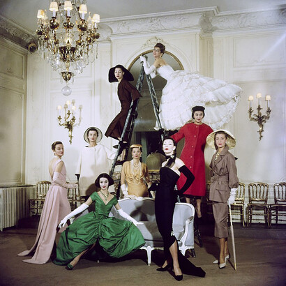 Le modelle di Christian Dior