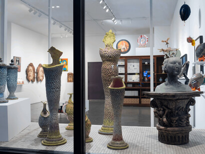 Inaugural exhibition, Survey show of 11 SoNa Chicago gallery artists, installation view. Courtesy of SoNa Chicago Contemporary Art