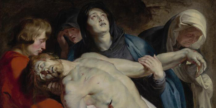 Peter Paul Rubens, Die Grablegung Christi (um 1612)