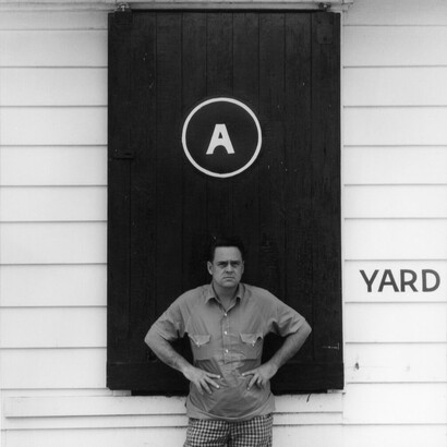 Ralph Eugene Meatyard, Self-Portrait (Frontispiece), ca. 1964–1966. Courtesy of High Museum of Art