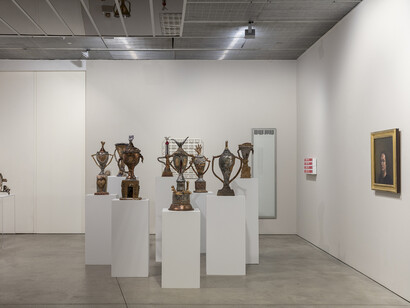 Duchamp Threads the Needle. Courtesy of David Nolan Gallery