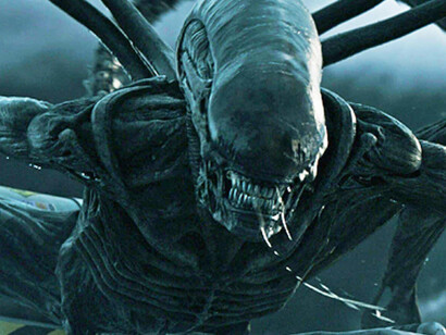 The extraterrestrial lifeform in Alien
