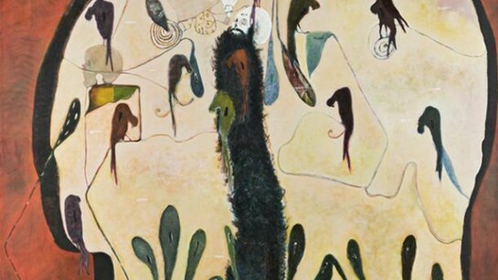 Ryan Mosley, Audubon's Last Aviary, 2014, Oil on canvas, 210 x 275 cm / 82 5/8 x 108 1/4 ins, Copyright the artist, courtesy Alison Jacques Gallery, London