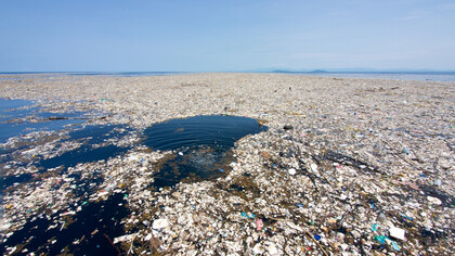 L'isola di plastica nel Pacifico ha cominciato a formarsi negli anni '80 del XX secolo
