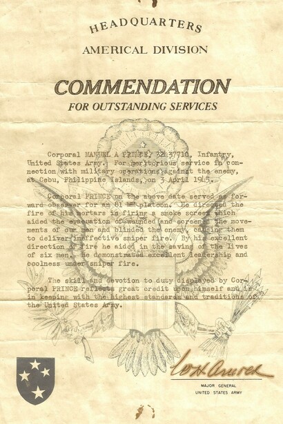 El reconocimiento del Ejército estadounidense