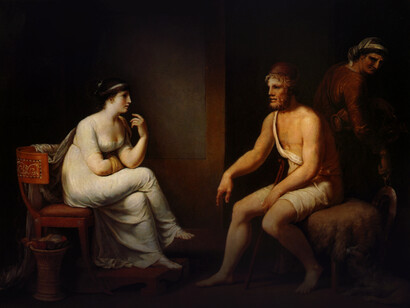 «Ulises y Penélope» (1802), Johann Heinrich Wilhelm Tischbein