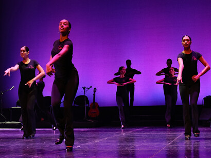 Flamenco style, Litz Alfonso Dance Cuba.  Photo by Carrie Hart