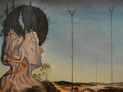 Salvador Dalí, Ritratto di Madame Isabel Styler-Tas (Melancolia), 1945, Museo Scharf-Gerstenberg, Berlino, Germania