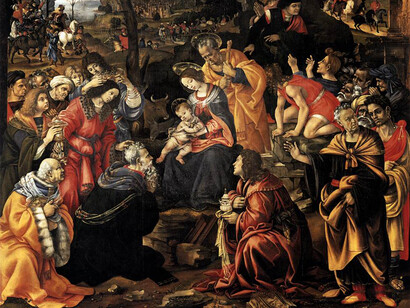 Filippino Lippi, Adorazione dei Magi