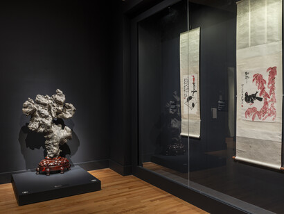 Qi Baishi, Inspiration in ink, exhibition view. Courtesy of Museum of Fine Arts Boston