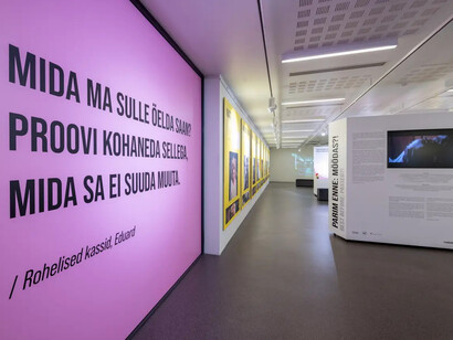 Best before, passed?! exhibition view. Courtesy of Estonian History Museum