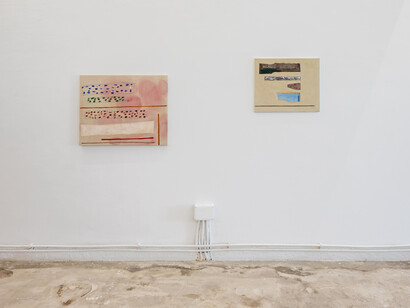 Patrick Michael Fitzgerald, Temblor, vista de exhibición. Cortesía de la Galería Nordés